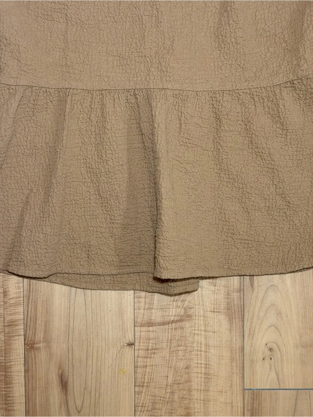 Madewell lightspun peplum